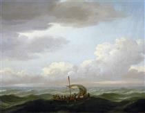 The Yawl of the 'Luxborough' Galley - John Cleveley the Elder
