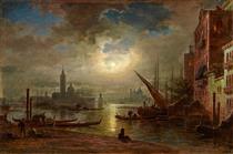 Venice by Moonlight - Ludwig Mecklenburg