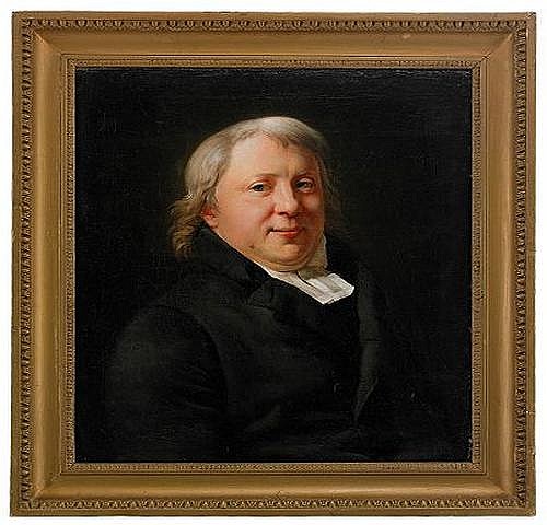 Portratt av regementspastorn Carl Olof Kihlstedt (1767-1807) - Per Krafft the Younger