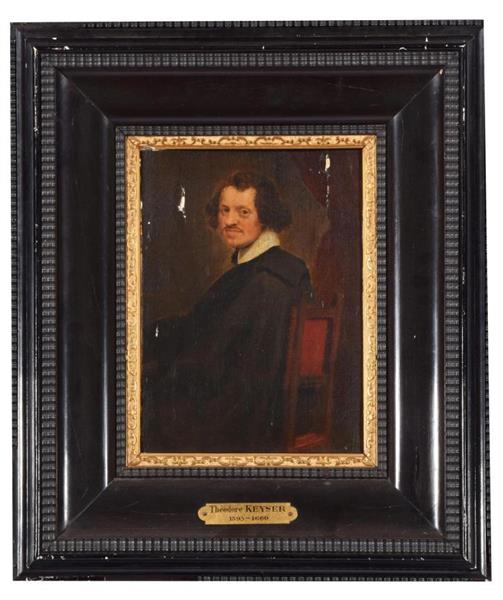 Half-length, portrait of a seated man - Thomas de Keyser