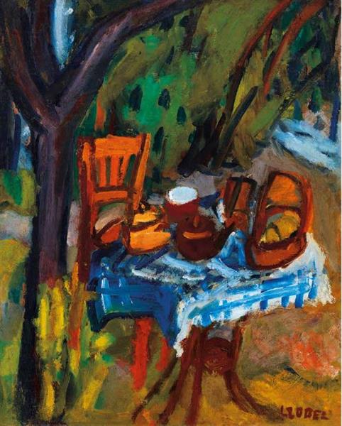 Művész Reggeliző Asztal, 1920 - Bela Czobel