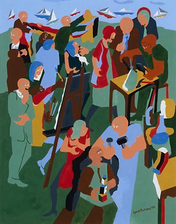 Pacific Northwest Arts and Crafts Fair, 1981 - Jacob Lawrence
