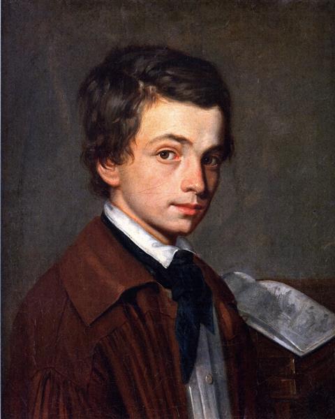 Self Portrait as a Child, 1836 - 卡巴內爾