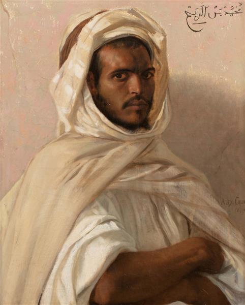 Portrait of a North African, 1870 - Александр Кабанель