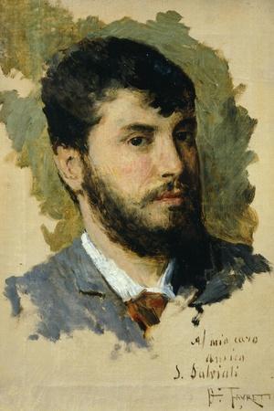 Self-portrait, 1881 - Джакомо Фавретто