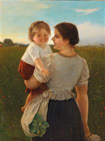 Mother's joy - Carl von Bergen