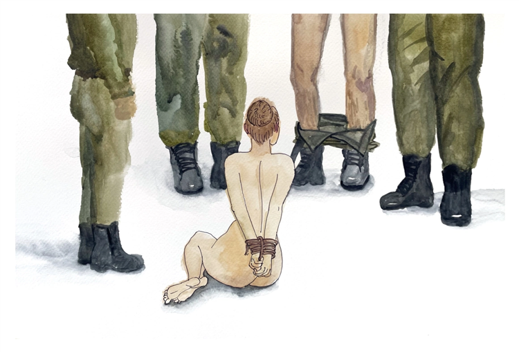 Russian Soldiers Rape Women in Ukrainian Cities, 2022 - Kinder Album