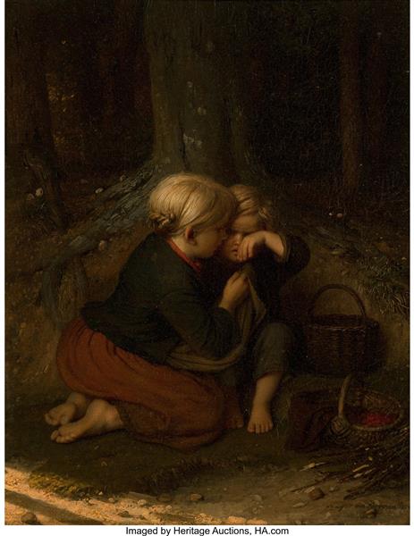 Hansel and Gretel, 1859 - Johann Georg Meyer