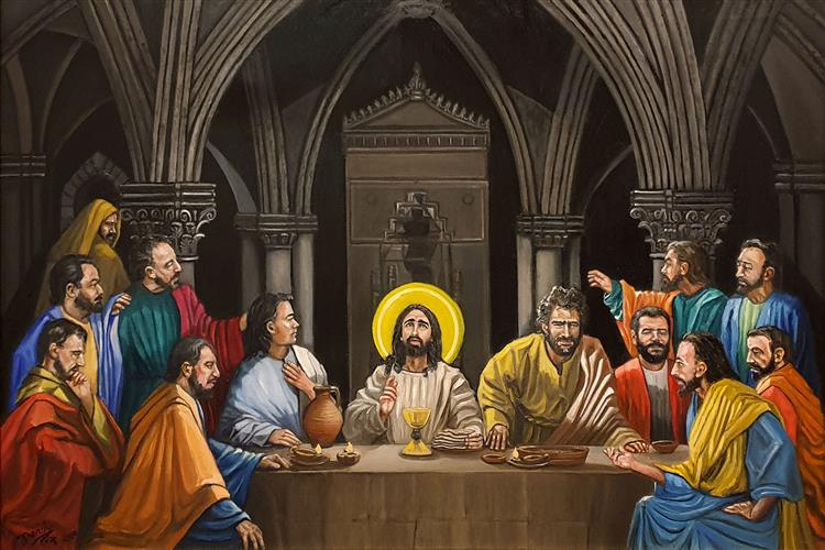 The Last Supper, 2020 - Merci F. McCoy - WikiArt.org
