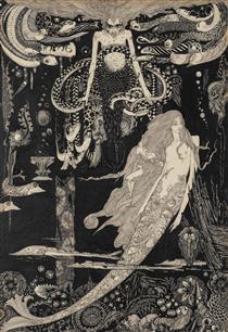 Andersen's Fairy Tales 1916 - The Little Mermaid and the Sea Witch - Harry Clarke