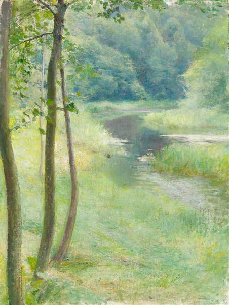 Landscape with Trees, c.1900 - Pascal Dagnan-Bouveret