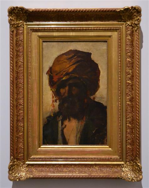 Moor with turban, c.1872 - 1880 - Joaquín Agrasot