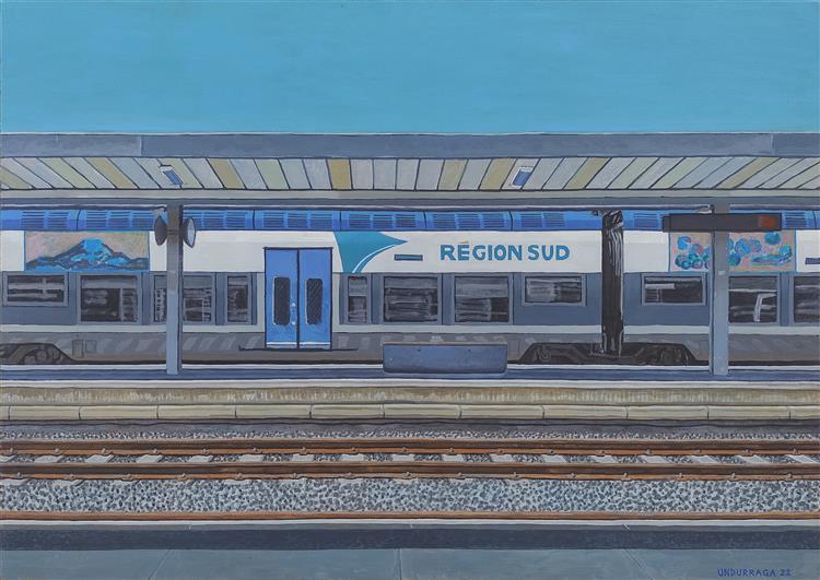 The Train Station, 2022 - Gregorio Undurraga