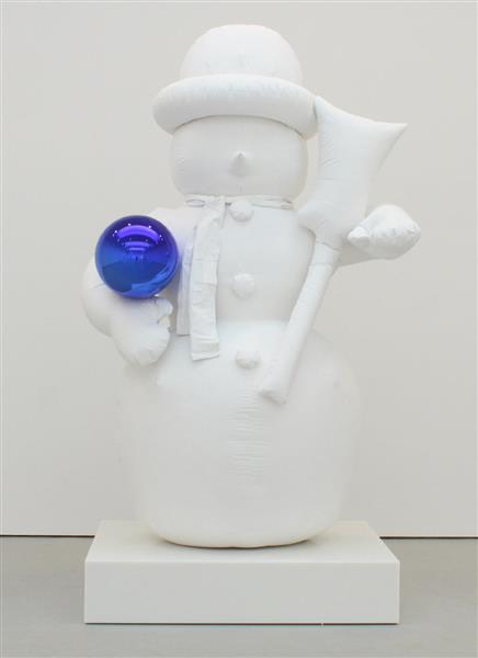 Gazing Ball (Snowman), 2013 - 傑夫·昆斯