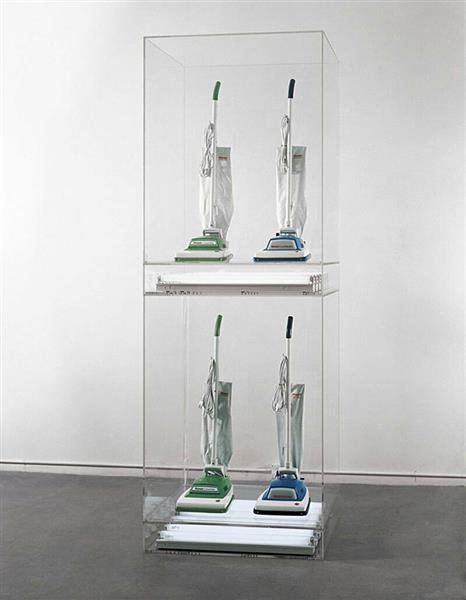 New Hoover Convertibles Green, Blue, New Hoover Convertibles, Green, Blue Doubledecker, 1981 - 1987 - Jeff Koons