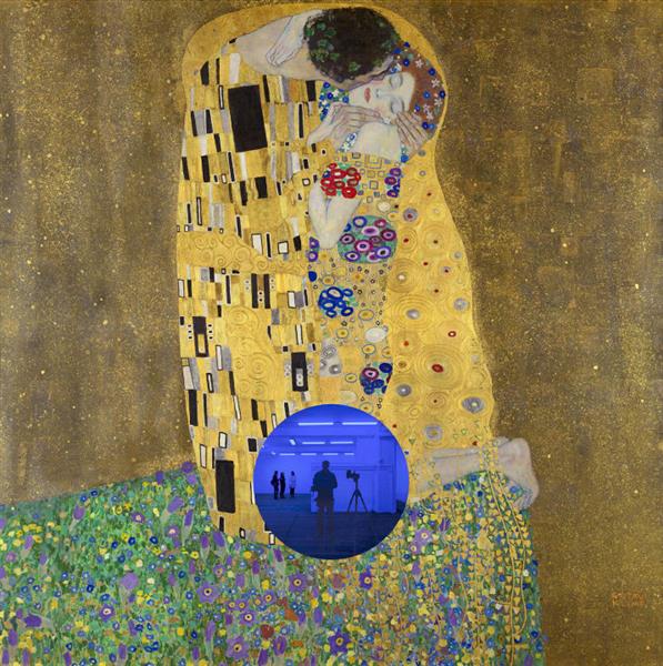Gazing Ball (Klimt Kiss), 2015 - Джефф Кунс