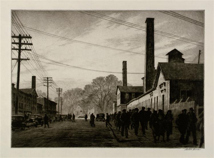 DAY'S END, 1937 - Martin Lewis