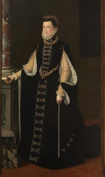 Elisabeth of Valois, 1561 - 1565 - Sofonisba Anguissola