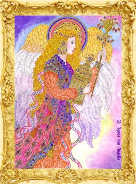Archangel Haniel, c.2017 - Agnes von Angelis AvA