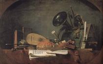Musical Instruments - Anne Vallayer-Coster