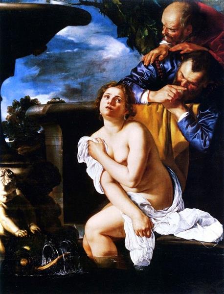 Susanna and the Elders, 1622 - Артемизия Джентилески