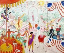 Beauty Contest To the Memory of P.T. Barnum - Florine Stettheimer