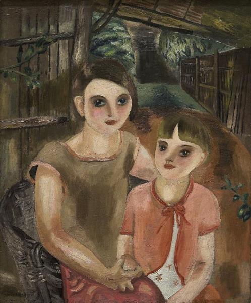 Two Childrenc, 1930 - Frances Mary Hodgkins