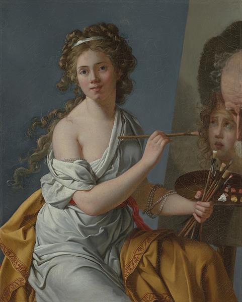 Self-Portrait, 1786 - Мари-Гийемин Бенуа