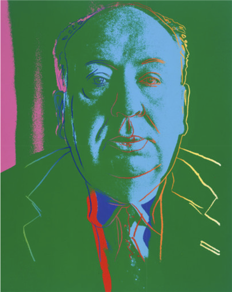 Alfred Hitchcock, 1983 - Andy Warhol