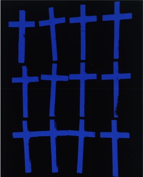 Crosses (Twelve), 1981 - 1982 - Andy Warhol