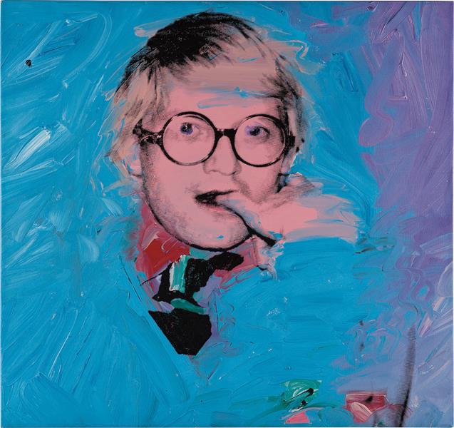 David Hockney, 1974 - Andy Warhol