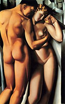 Adam and Eve - Tamara de Lempicka