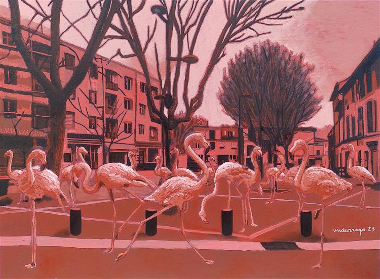 The Flamingos, 2023 - Gregorio Undurraga