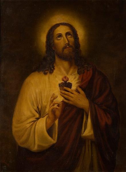 Sacred heart of Jesus, 1904 - Tarsila do Amaral