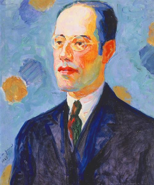 Portrait of Mario de Andrade, 1922 - Тарсіла ду Амарал