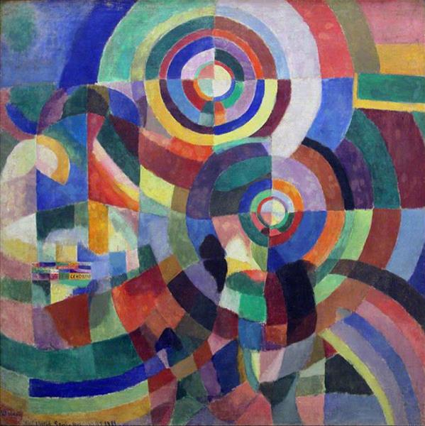 Electric Prisms, 1914 - Sonia Delaunay-Terk