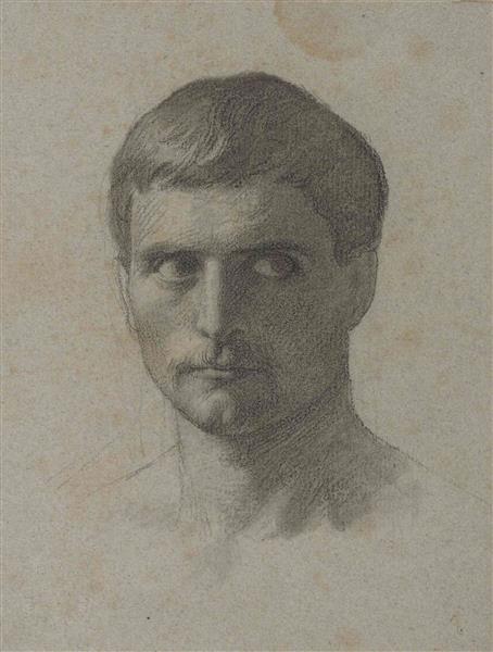 Study for ''The Romans passing under the yoke, VIII'', 1854 - 1858 - Charles Gleyre