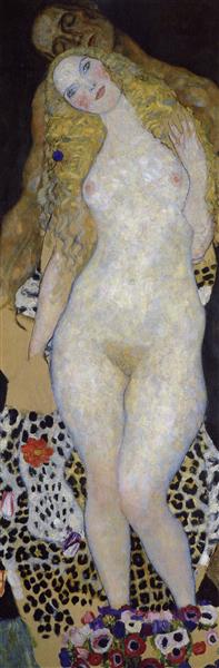 Adam and Eva (unfinished), 1917 - 1918 - Густав Климт