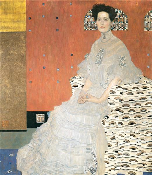 Portrait of Fritza Riedler, 1906 - Gustav Klimt