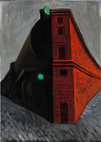 Red Brick House, 1970 - Elga Sesemann