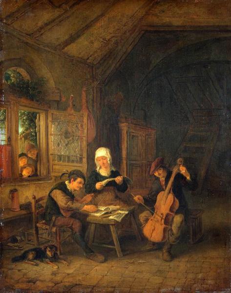 Village Musicians, 1655 - Adriaen van Ostade
