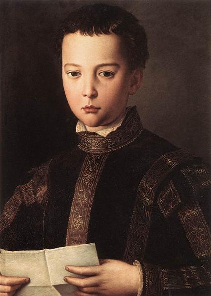 Portrait of Francesco I de' Medici, 1551 - 布隆津諾