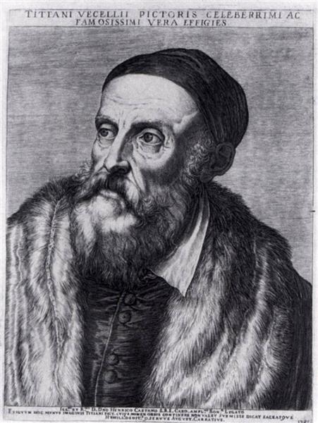 Ticiano, 1587 - Agostino Carracci
