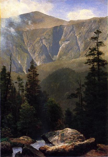 Mountainous Landscape - Альберт Бирштадт
