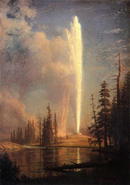 Old Faithful - Albert Bierstadt