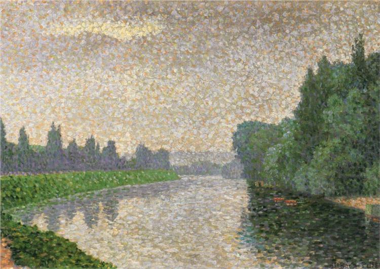 The Marne at Dawn, 1888 - Albert Dubois-Pillet