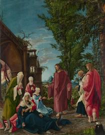 Christ Taking Leave of His Mother - Альбрехт Альтдорфер