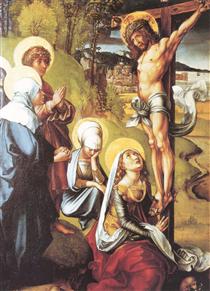 Христос на кресте - Альбрехт Дюрер