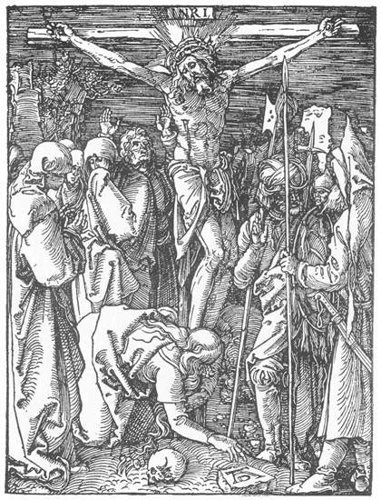 Христос на кресте, 1511 - Альбрехт Дюрер