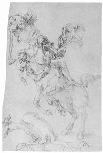 Death and rider - Albrecht Dürer